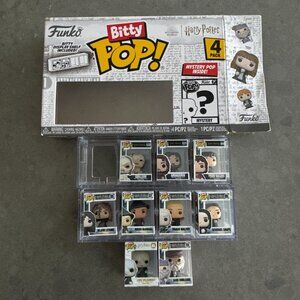Funko Pop Bitty Miniature Collection 7 LOTR Harry Potter Figures Aragorn Snape